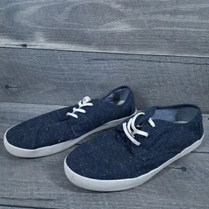 TOMS The Hill Side Men’s Casual Blue Canvas Lace Up Shoes Size US 13 - Picture 1 of 10