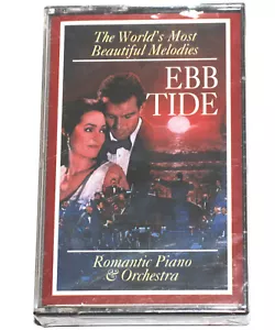 EBB TIDE - Romantic Piano & Orchestra (Cassette Tape 1996) SEALED NEW - Picture 1 of 3