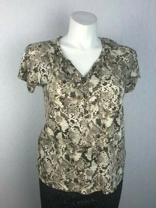 Sanctuary Damen Top V-Ausschnitt Schlangenmuster  - Bild 1 von 6