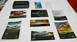 2018 MERCEDES C-CLASS C 300,C 43,C 63 OWNER MANUAL 10/PC SET & LEATHER BENZ CASE - Bild 1 von 12