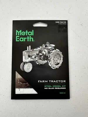Metal Earth Steele Model Farm Tractor - Image 1 of 2