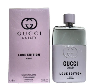 Gucci Guilty Love Edition Pour Homme Eau De Toilette 3.0 oz 90 ml Men's Spray - Picture 1 of 4