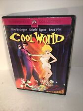 Cool World DVD Ralph Bakshi Brad Pitt Kim Basinger Byrne w/Insert NICE DISC RARE