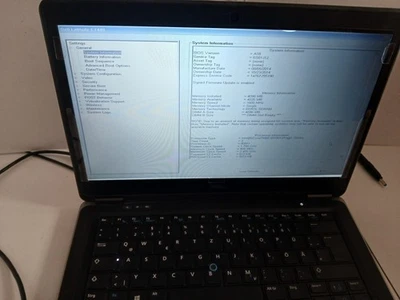 Dell Latitude E7440 i5-4210U CPU 1,70GHz 14" Display *Fehlteile***Defekt* - Bild 1 von 4