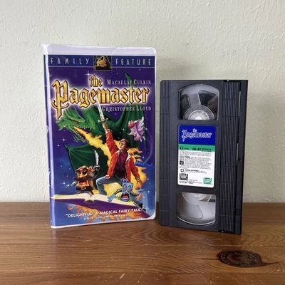 The Pagemaster (VHS, 1995, Clamshell) Macaulay Culkin Christopher Lloyd - Image 1 of 4