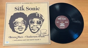 Anderson Paak Signed Autographed "SILK SONIC" Vinyl Album Bruno Mars PSA/DNA COA - Picture 1 of 4