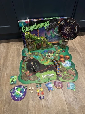 VINTAGE RETRO Goosebumps Board Game One Day At Horrorland 1998 MB  - Image 1 of 4
