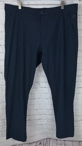 LULULEMON Men’s Commission Pants Size 38 Navy Blue LM5710S Chino Stretch - Picture 1 of 6
