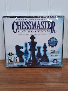 New Chessmaster 10th Edition PC 2004 3 Disc Set Teacher Mentor Ultimate Opponent - Picture 1 of 8