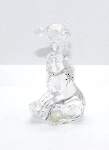 Estatuilla de jirafa mecedora de cristal de plomo 24 % Princess House de Alemania - Imagen 1 de 6