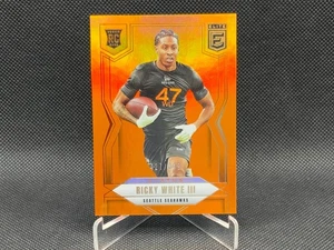 2025 Donruss Elite RICKY WHITE RC Status Orange /849 #193 Seahawks - Picture 1 of 2