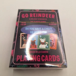 Baraja de 53 cartas Go Reindeer - Totalmente nueva - Imagen 1 de 4