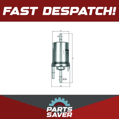 Filtro de combustible compatible con SEAT CORDOBA 6L 2.0 05 a 09 Mahle 6Q0201051B 6Q0201051H Nuevo Foto 1 de 4