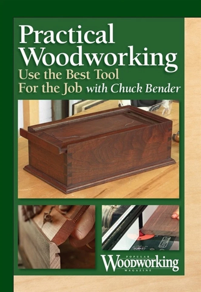 Practical Woodworking - Best Tools for the Job - Chuck Bender - DVD Foto 1 de 1