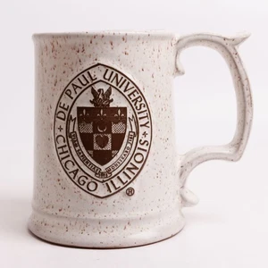 Vintage DePaul University Ceramic Mug Stein - Picture 1 of 7