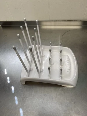 Biberón Pequeño Blanco Estante de Secado Munchkin Portátil Plegable Plástico 11" Foto 1 de 4