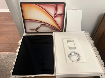 Apple iPad Air 13 pulgadas A3268 256 GB, Wi-Fi, 13 pulgadas, Starlight - Leer descripción Foto 1 de 4