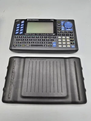 Texas Instruments TI-92 Black QWERTY Keyboard Graphing Calculator For Parts ONLY - Image 1 of 4
