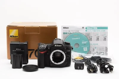 [Top MINT] Nikon D7000 16.2MP Digital Camera APS-C Black Body S/C:11283 JAPAN - Image 1 of 4