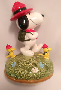 New ListingSchmid Snoopy Beagle Scouts Whistle Happy Tune Oak Artists Proof Ap/15,000 Rare