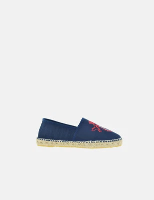 Espadrilles 39 Ch Carolina Herrera Navy Shield New Size 39 - Image 1 of 4