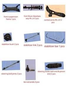 Genuine Suzuki Front Full Suspension kit For Suzuki Swift, Ritz (2005-2011) - Picture 1 of 21