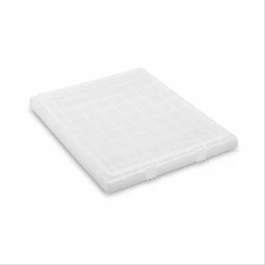 Lid for 19.5"Lx15.5"W Nest-N-Stack Totes, Semi Clear 1 ea - Picture 1 of 1