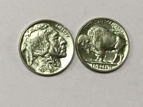 1936 BUFFALO NICKEL BU BRILLIANT UNCIRCULATED! REALLY NICE COIN! Cover