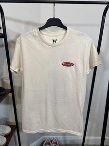 Mambo T-shirt Graphic Print Surfer Men’s Size Small White BNWT Rare - Picture 1 of 9