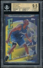 1998-99 Topps East/West Anfernee Hardaway Refractor Damon Stoudamire BGS 9.5