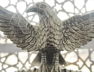 Roman Aquila Eagle Standard Full Bronze Medieval Roman Eagle sculpture - Picture 1 of 15
