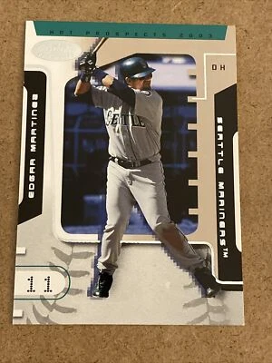 2003 Fleer Hot Prospects Edgar Martinez 17 - Image 1 of 2