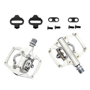 KCNC KPED09 Lightweight MTB Clipless Platform Pedals , Silver - Picture 1 of 5