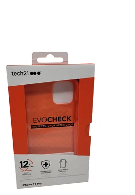 Tech21 EvoCheck Case for iPhone 11 Pro (5.8") - Coral Red, Mix & Match - Image 1 of 2