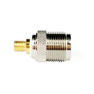 UHF SO239 Female to Flat M6 Connector for Motorola GP68 GP88 GP88S GP140 GP150 i - Zdjęcie 1 z 9