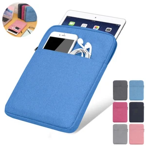 For iPad 9th 8th 10.2 Pro 11 9.7 10.5 Tablet Sleeve Bag Case Protect Cover Pouch - Picture 1 of 31