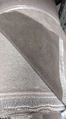 🚗 Tecido de estofamento automático de lã penteada marrom – Vintage original (décadas de 1900 a 1950) - Imagem 1 de 3