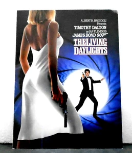 HOJA DE REPARTO DE PELÍCULAS Y CRÉDITOS - THE LIVING DAYLIGHTS © 1987 JAMES BOND 007 - Imagen 1 de 6