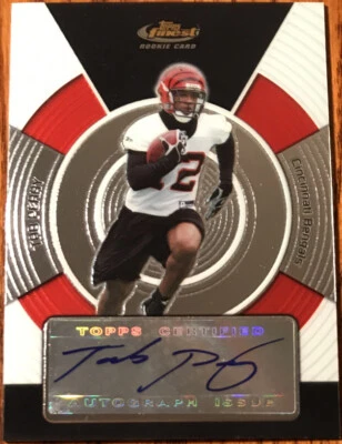 2005 Topps Finest Rookie Autograph Tab Perry #173 Cincinnati Bengals - Image 1 of 2