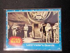 1977 Topps Star Wars blue series 1 Vader's Guards Stormtroopers Card #32..