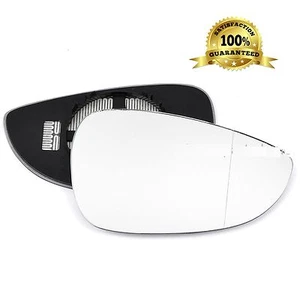 Vidrio de espejo retrovisor térmico gran angular lado del conductor Ford Fiesta 2008-en clip nuevo - Imagen 1 de 1