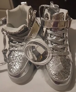 IGxx LED Light Up Shoes High Top Sneakers Unisex Size 3 - Picture 1 of 4