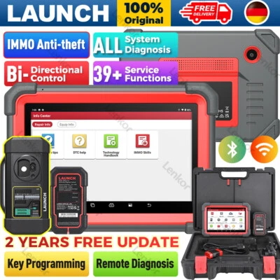 LAUNCH X431 PLUS +X-PROG3 OBD2 Diagnostic Tool ALL SYSTEM ECU Coding - Image 1 of 4