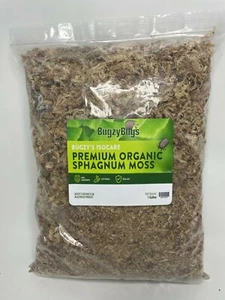 Premium Sphagnum Moss Dried for Terrarium Peat Moss 1 Gallon - Picture 1 of 3
