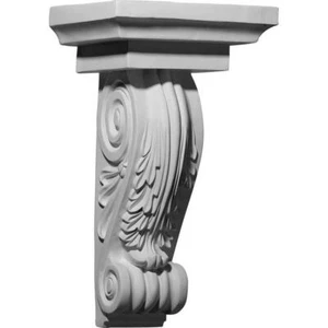 Ekena Millwork Corbels 11-5/8"x8-5/8"x20-1/4" Primed Polyurethane Sturdy - Picture 1 of 2