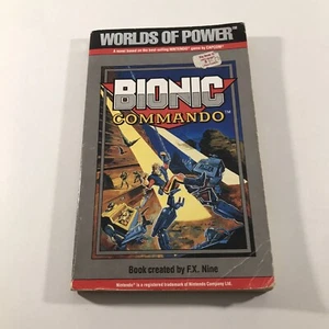 Bionic Commando Worlds Of Power VINTAGE Paperback Based On Nintendo Capcom Game - Bild 1 von 10