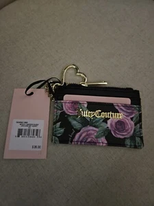 Juicy Couture Moody Garden schwarz Kreditkartenetui Unchain My Heart Accessoires  - Bild 1 von 3