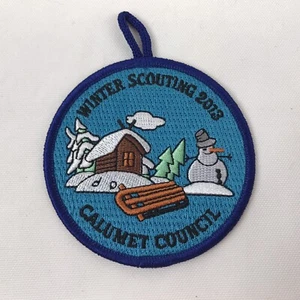 NOS 2013 Calumet Council Boy Scouts BSA Munster IN Winter Scouting Patch - Bild 1 von 3