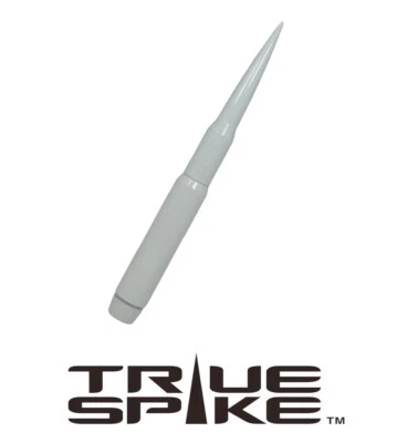 ANTENA FAT BULLET TRUE SPIKE BILLET 9" BLANCA PARA 07-20 CHEVY SILVERADO 1500 Foto 1 de 4