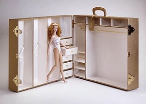 Tonner Tyler Wentworth DELUXE KLEIDERSCHRANK KOFFER KOFFER passt 3 Puppen + Kleidung & mehr - Bild 1 von 24